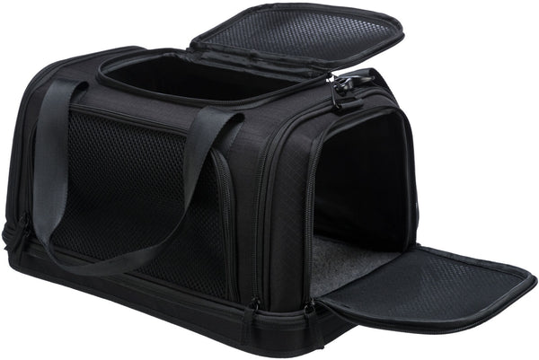 Airline tarpaulin bag, 28×25×44cm, black