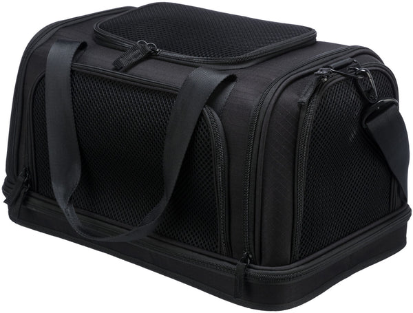 Airline tarpaulin bag, 28×25×44cm, black