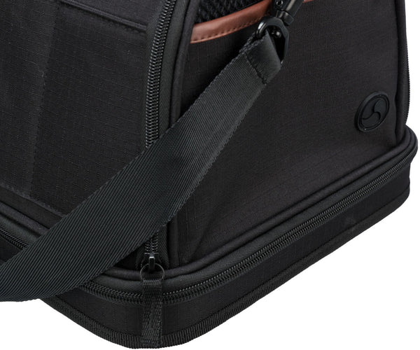 Airline Gate bag, 28 × 25 × 45 cm, black