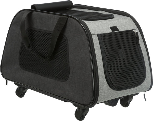 Trolley,nylon,34×43×67cm,noir/gris