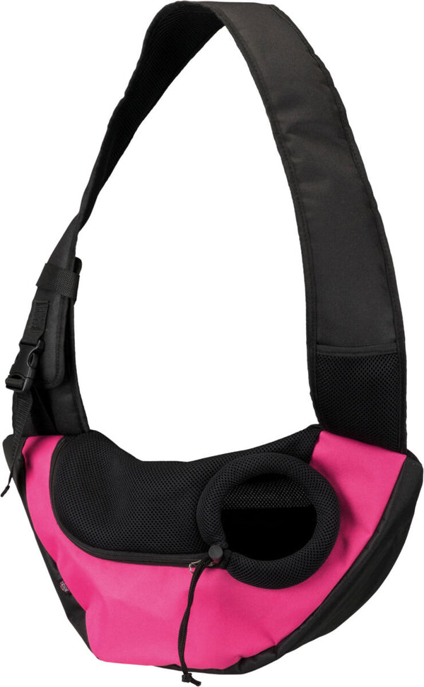 Sling Front Pocket, Pink/Black