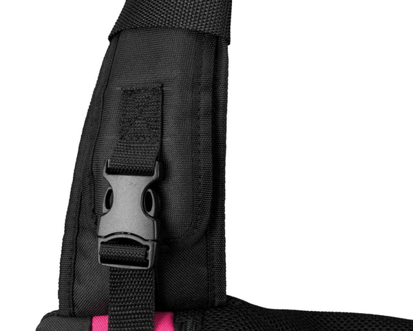 Sling Front Pocket, Pink/Black