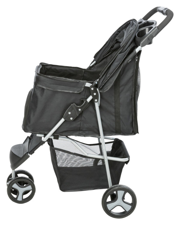 Kinderwagen, 47x100×80cm, schwarz