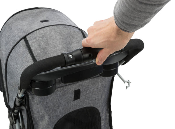 Kinderwagen, 47×100×80cm, 4,9 kg, grau -&gt;15kg