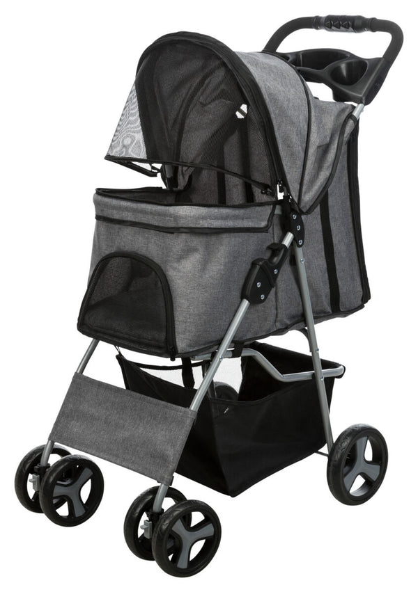 Kinderwagen, 47×100×80cm, 4,9 kg, grau -&gt;15kg