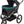 Stroller, 60×112×120cm, 12.5 kg, black/petrol