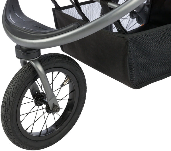 Stroller, 60×112×120cm, 12.5 kg, black/petrol