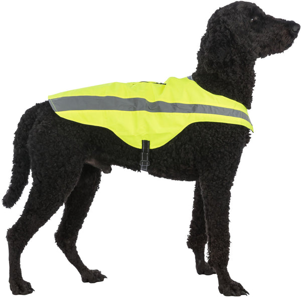 Gilet de sécurité, réfléchissant, jaune