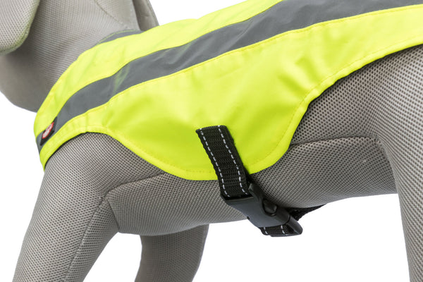 Safety vest, reflective, yellow