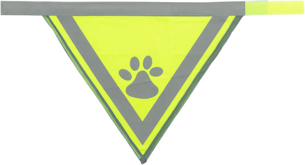 Safety collar, reflector