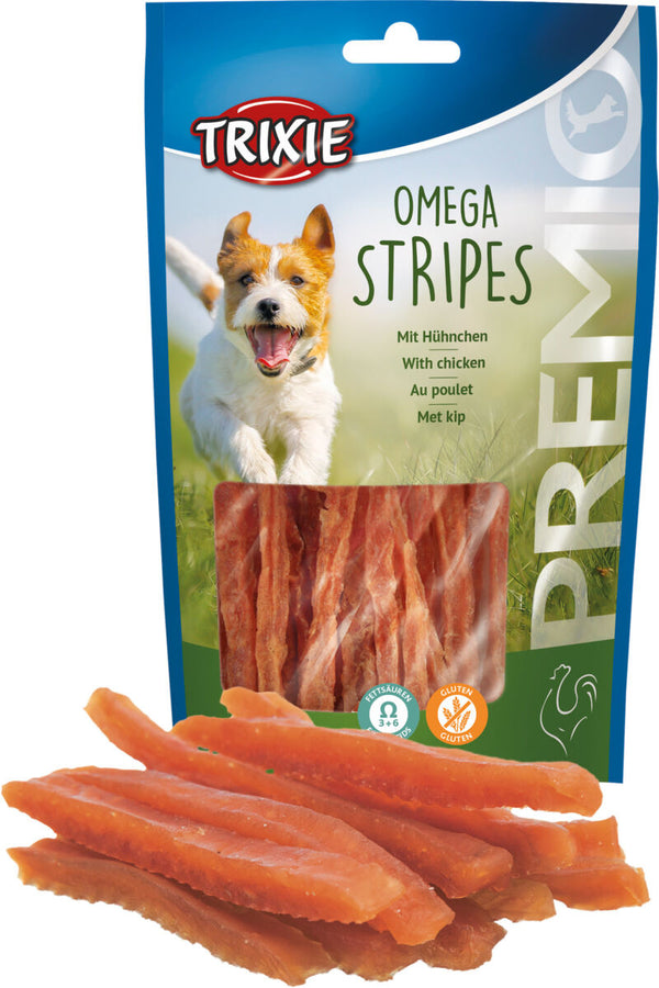 Premio Omega Stripes, poulet, 100gr.