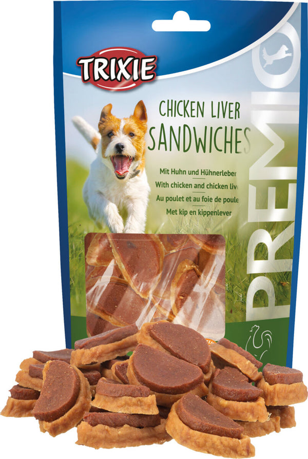 PREMIO Chicken and Liver Sandwiches, 100 g