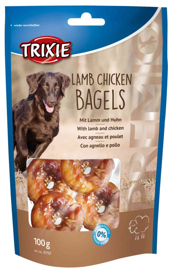 PREMIO Bagels au poulet et à l'agneau, 100 g