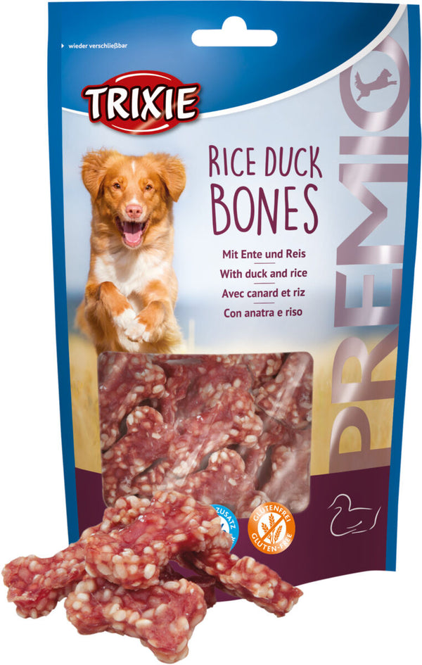 PREMIO Rice Duck Bones, 80 g