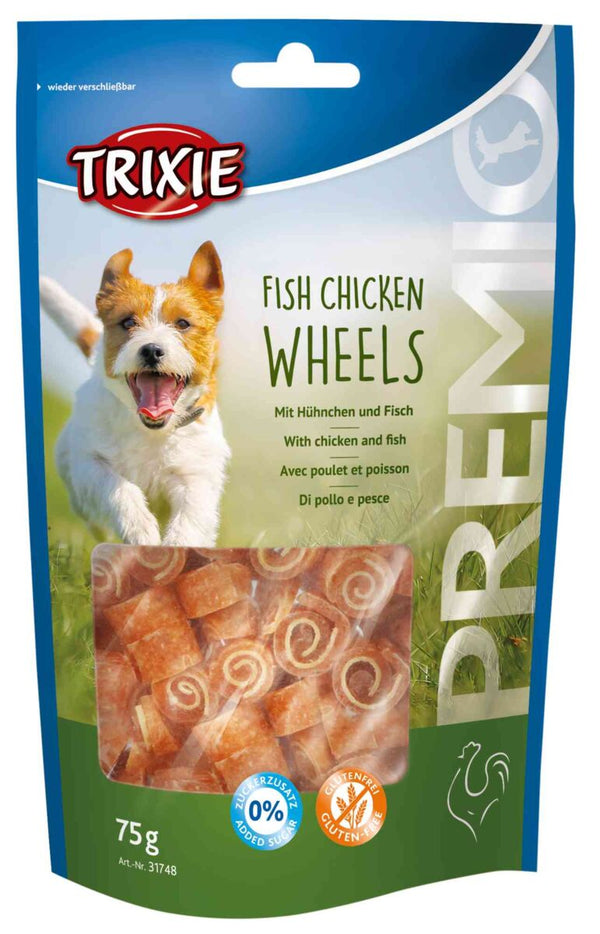 PREMIO Fish Chicken Wheels, 75 g