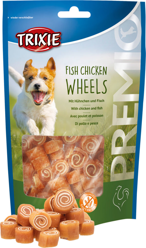 PREMIO Fish Chicken Wheels, 75 g