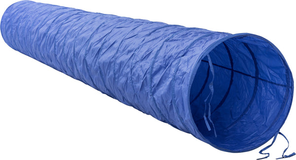 Agility tunnel, blue nylon