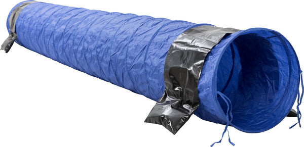 Agility tunnel, blue nylon