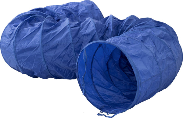 Agility tunnel, blue nylon