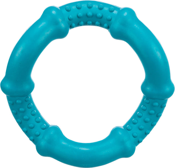 Rubber ring, wavy, floating, blue