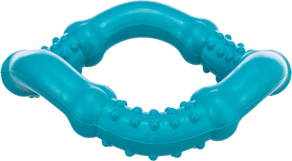 Rubber ring, wavy, floating, blue