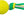 Ball with rope, TPR/polyester, ø 9×44cm