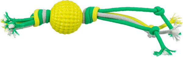 Ball with rope, TPR/polyester, ø 9×44cm