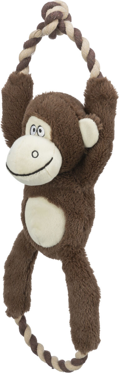 Singe, peluche/caoutchouc, 40cm