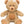 Be Eco Teddy Eddy, recyceltes Stofftier, 23 cm