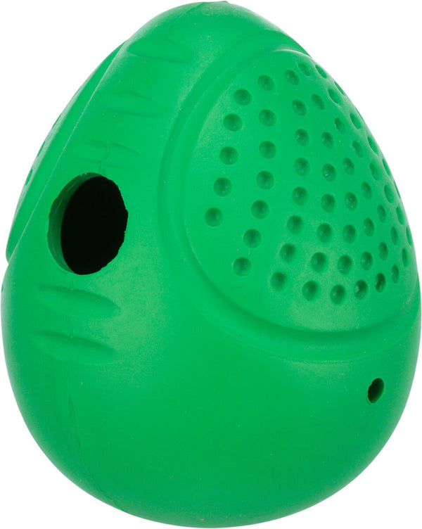 Standing snack egg, natural rubber