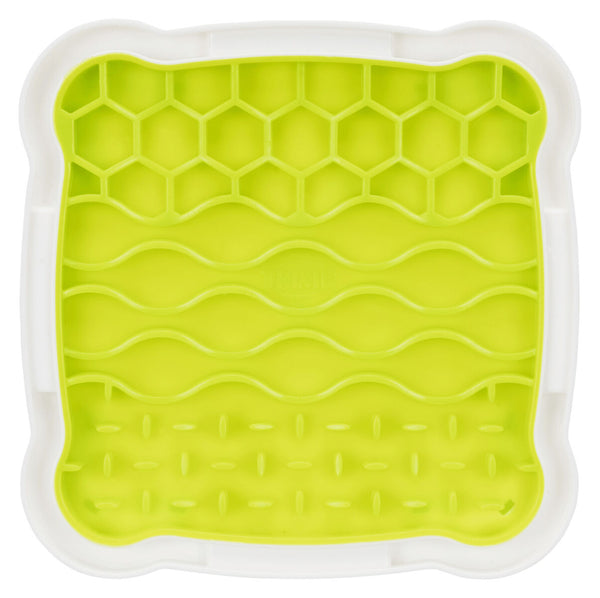 Lick'n'Snack tray, TPR/PP, 20×20 cm