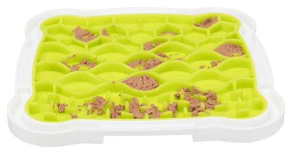 Lick'n'Snack tray, TPR/PP, 20×20 cm