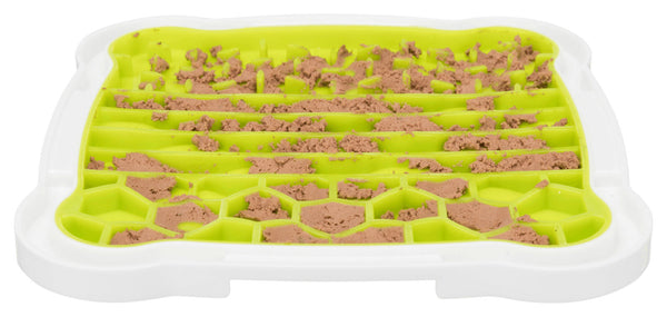 Lick'n'Snack tray, TPR/PP, 20×20 cm