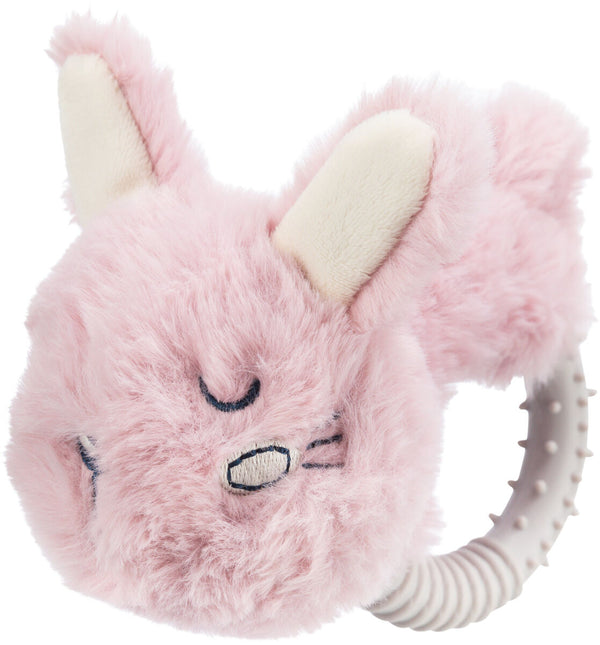 Junior Hase (RING), plush/TPR, 14 cm