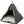 Caverne douillette Tipi, feutre, 55×65×55cm, anthracite