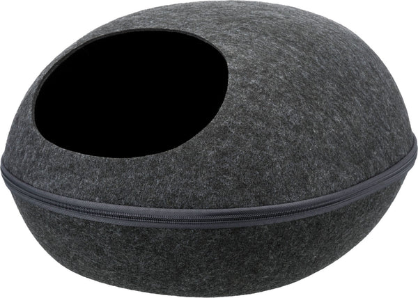 Liva cuddle cave, felt, 40×24×47cm, anthracite