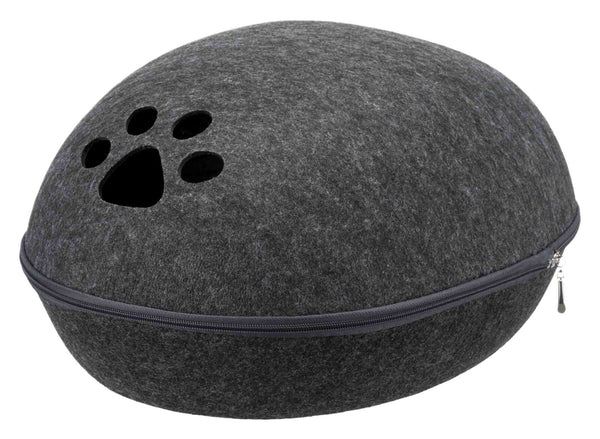 Liva cuddle cave, felt, 40×24×47cm, anthracite