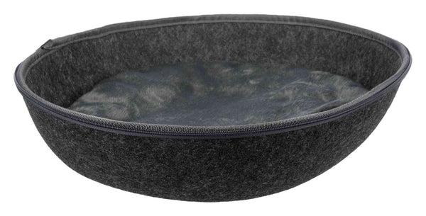 Liva cuddle cave, felt, 40×24×47cm, anthracite