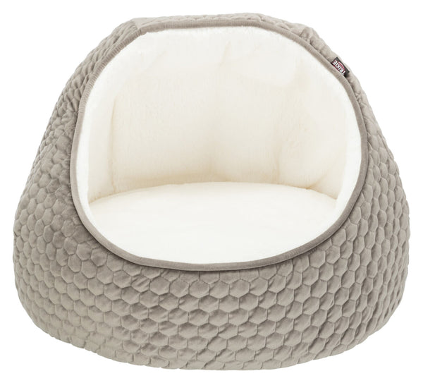 Kuschelhöhle Livia, Taupe/Creme