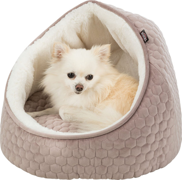 Livia cuddle cave, ø 45 × 33 cm, old pink/cream