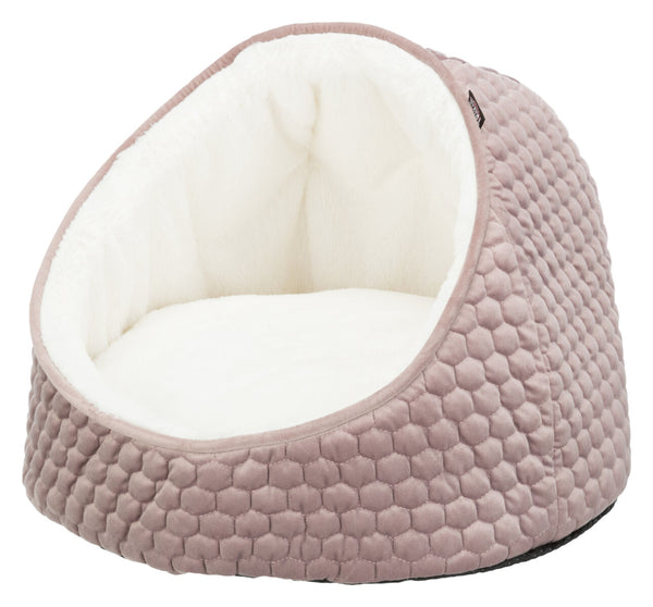 Livia cuddle cave, ø 45 × 33 cm, old pink/cream