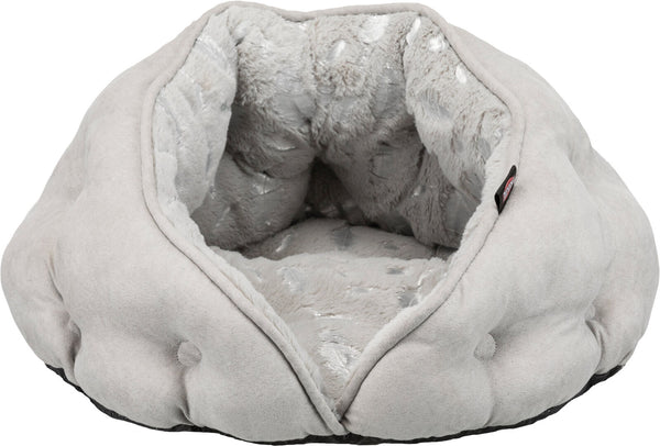 Plume Cuddle Cave, Grey/Silver