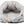 Plume Cuddle Cave, Grey/Silver