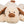 Benny cuddly dog, plush, 75 cm, beige/brown