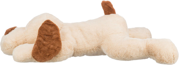 Benny cuddly dog, plush, 75 cm, beige/brown