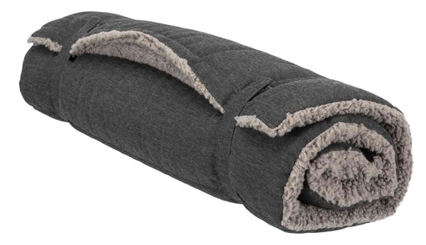 Bendson Blanket, 100×65cm, Dark Grey/Light Grey