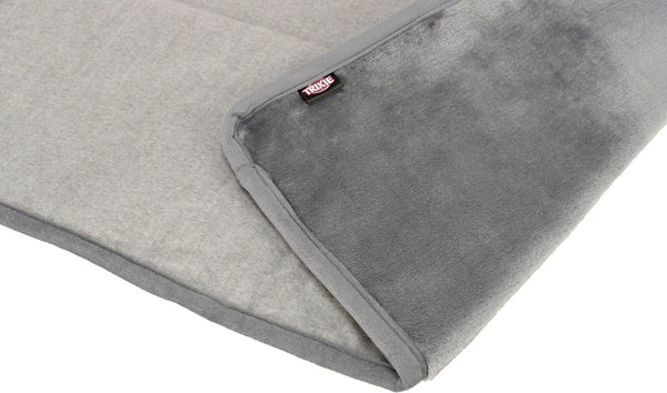 Levy Blanket, Plush, Grey