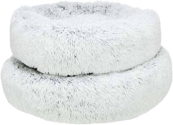 Harvey bed, round, white-black