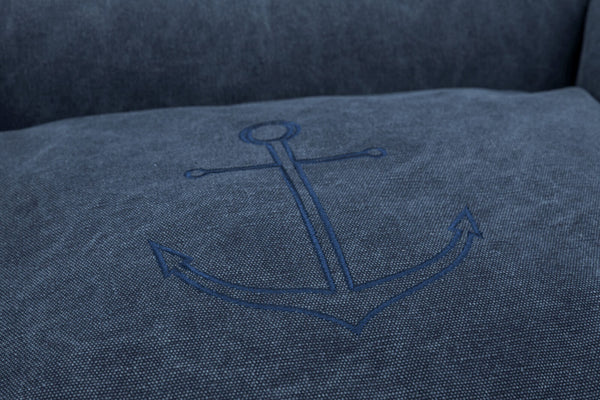 BE NORDIC Föhr Bed, dark blue