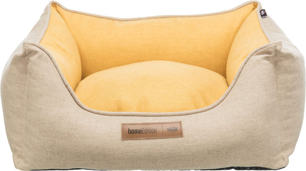 Lona bed, square, sand/yellow